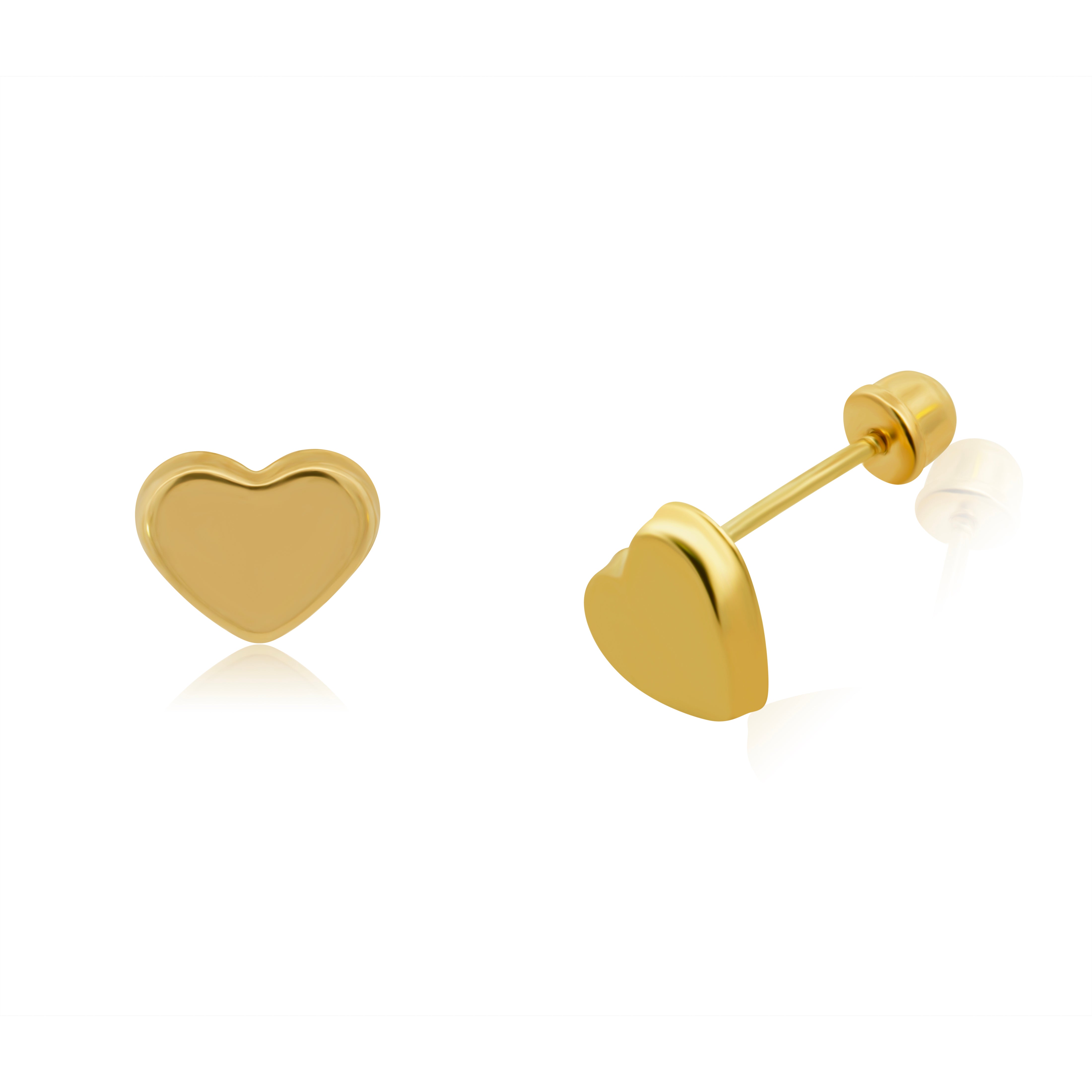 Broquel Corazón, Oro 14K