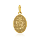 Medalla Virgen Milagrosa Doble Vista - Oro 10K