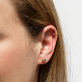 Ear Cuffs Zirconia - Oro 10K