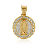 Medalla Redonda Virgen de Guadalupe - Oro 10K