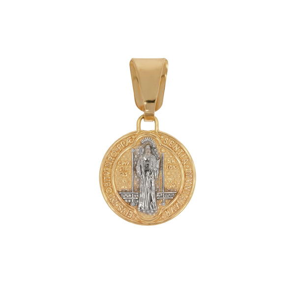 Medalla Mini San Benito - Oro 10K