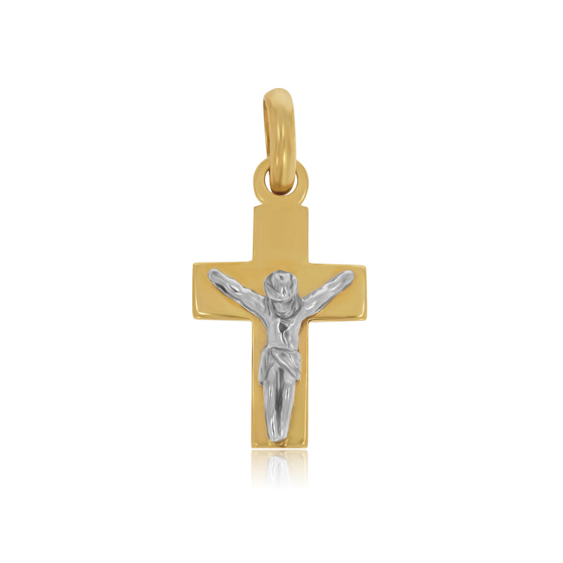 Cruz con Cristo Chica - Oro 10K