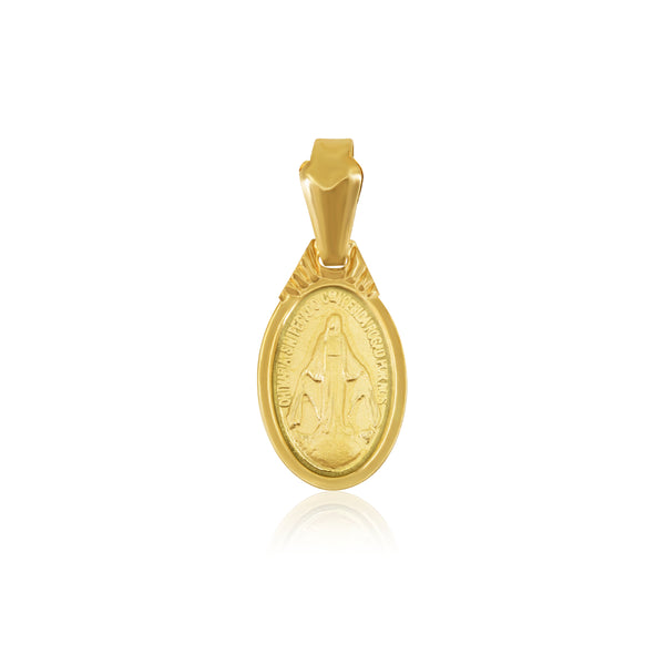 Medalla Chica Virgen Milagrosa - Oro 10K